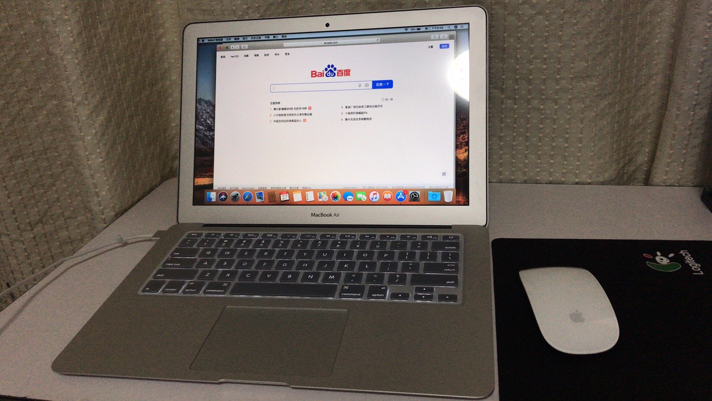 [二手95新]17款苹果apple macbookair13寸mqd32手提笔记本电脑i5-8g