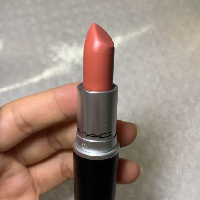 mac魅可口红唇膏mocha3g淡化唇色