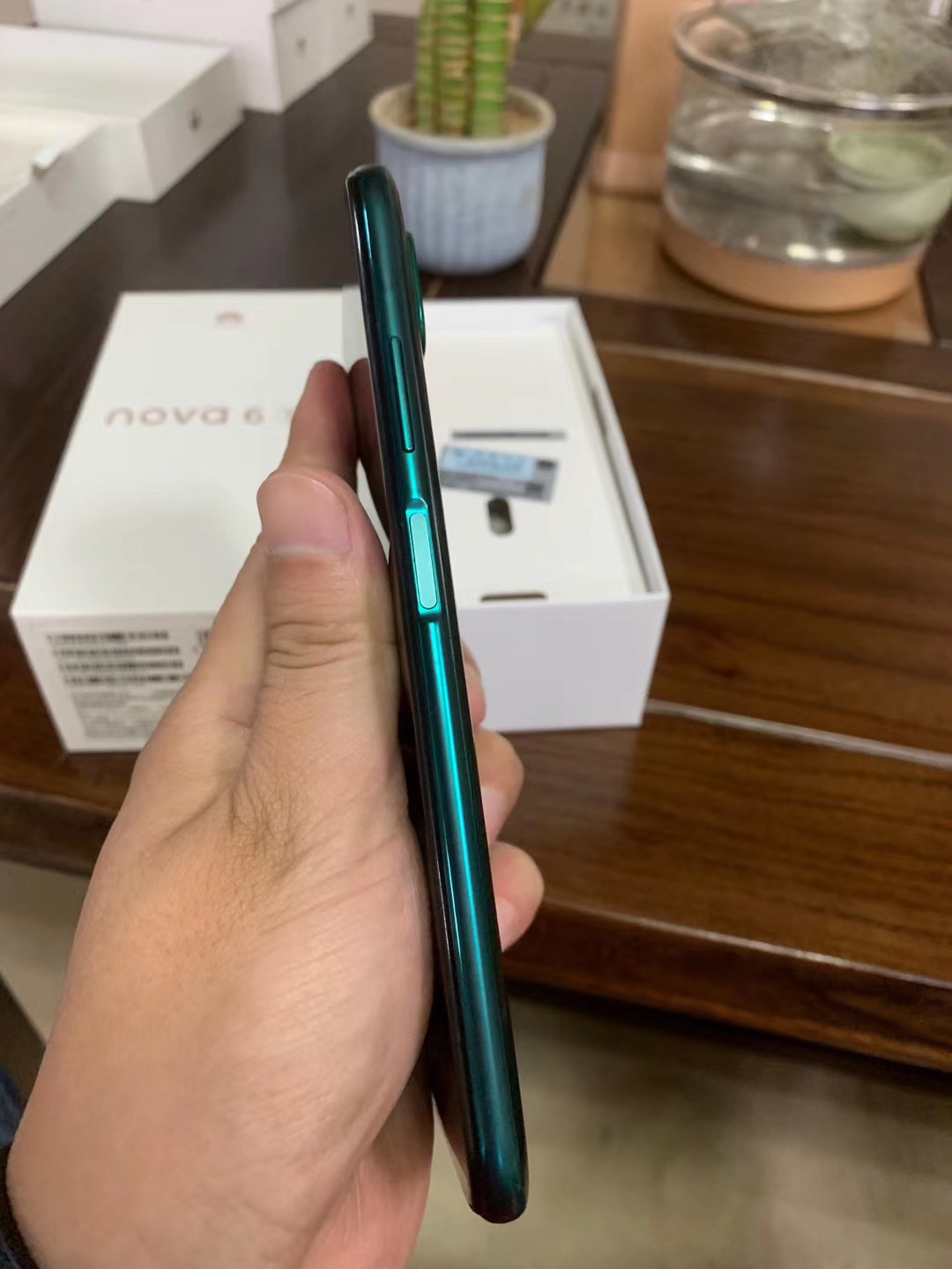 华为(huawei)华为nova6 se 全网通 8gb 128gb 绮境森林 麒麟810芯片