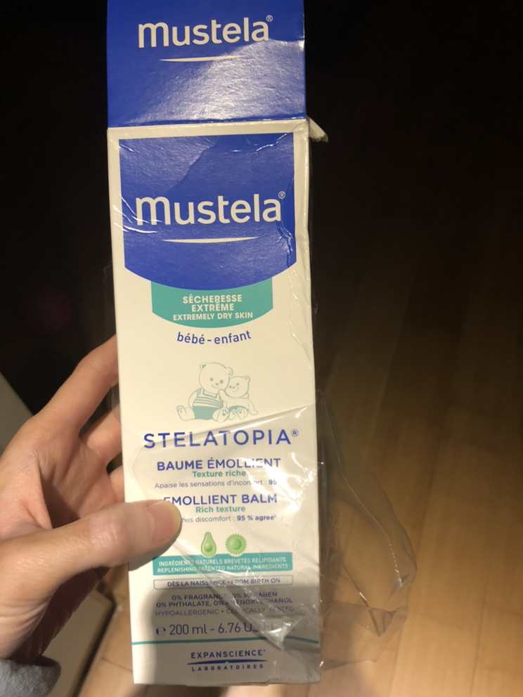 妙思乐(mustela)思恬雅润肤膏思拓敏200ml缓解湿疹婴童润肤*晒单图