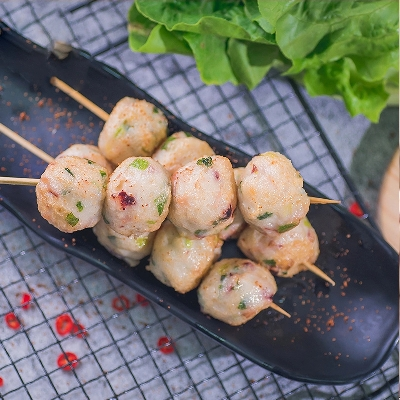 【99元任选5件】千渔旺深海章鱼丸 手打手工章鱼丸子速冻鱼肉丸子关东