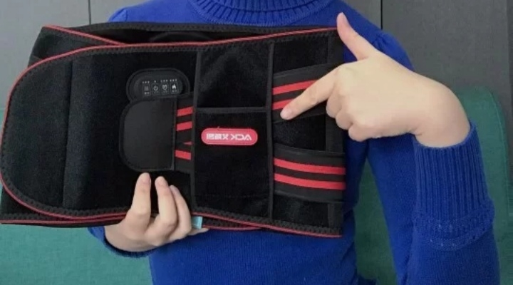 艾斯凯hy1前后加热xl款电加热护腰带暖腰带腰部按摩器腰疼理疗神器