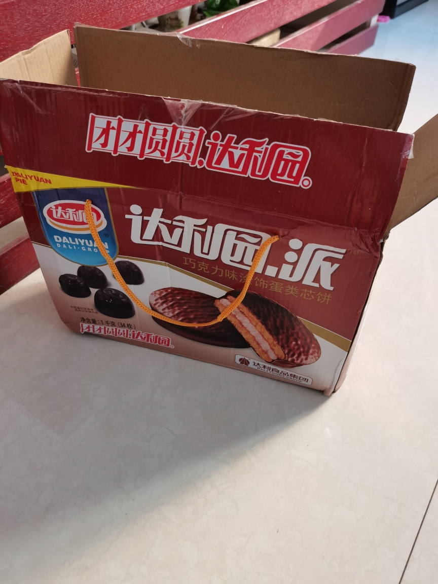 达利园 巧克力派礼盒装 1000g晒单图