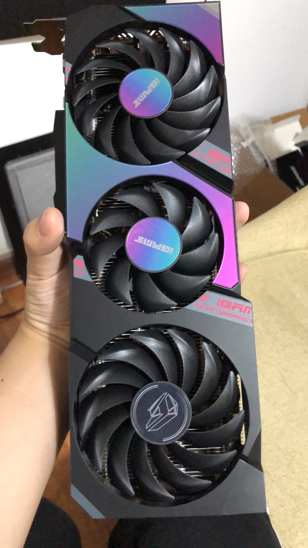 七彩虹igame geforce rtx 3070 ultra oc 显卡晒单图