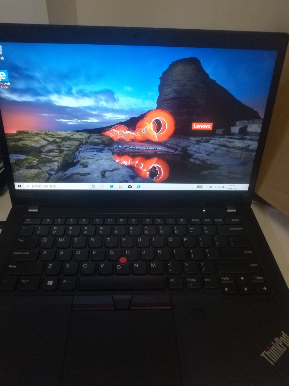 联想thinkpad t14(03cd)14英寸轻薄本笔记本电脑 r5 pro 4650u 16g