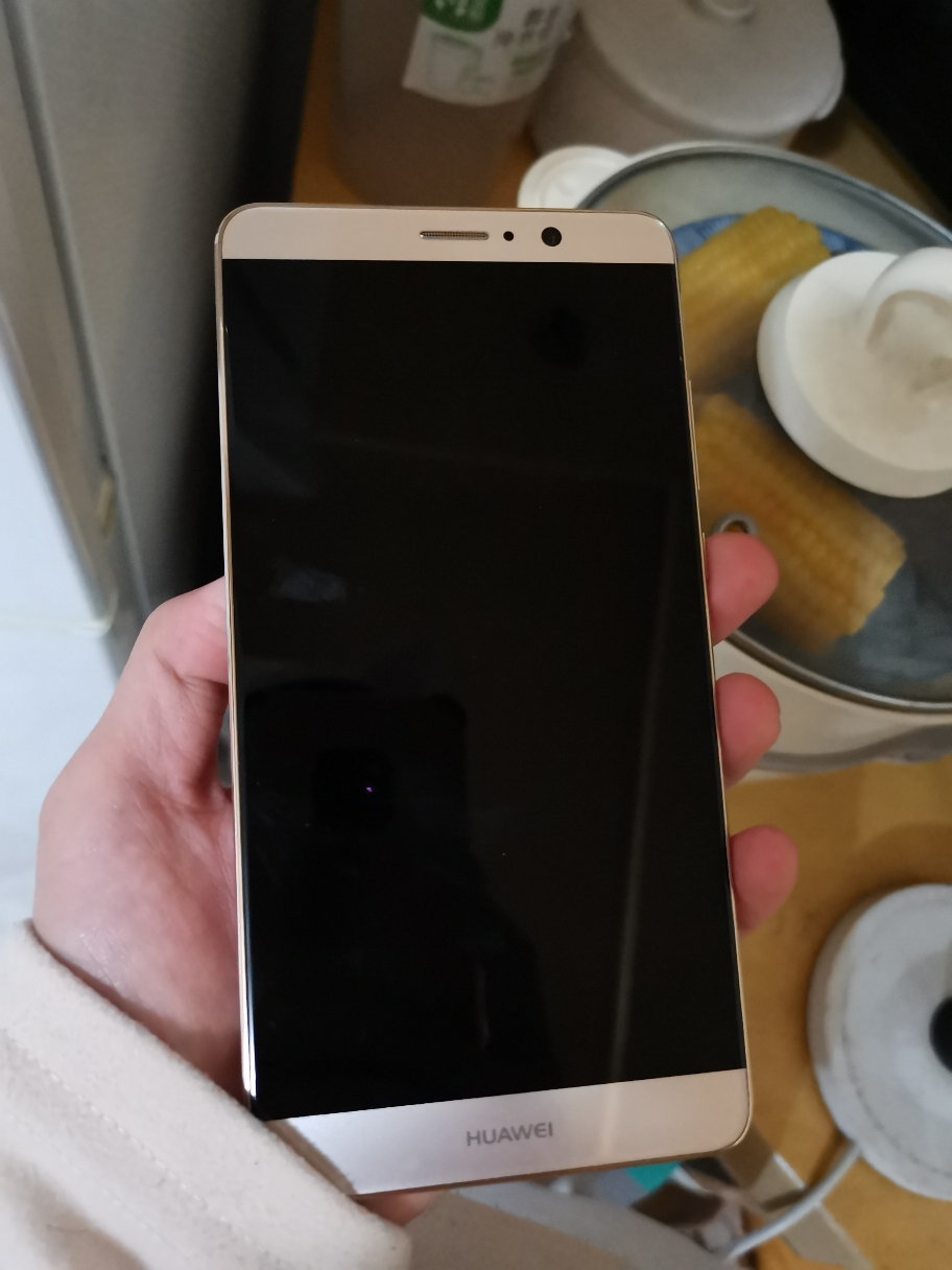 【二手95新】华为 mate9 香槟金 4gb 64gb 移动全网通 安卓手机 5.