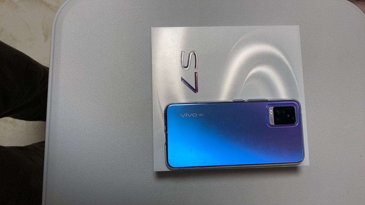 vivo s7 5g新品手机 8gb 128gb 莫奈漫彩 前置4400万af双摄自拍 后置