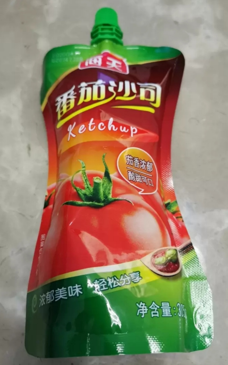 海天番茄沙司305g 家用番茄酱 汉堡薯条披萨意面手抓饼三明治酱晒单图