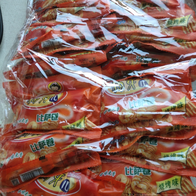 狗牙儿 比萨卷烧烤味20小包