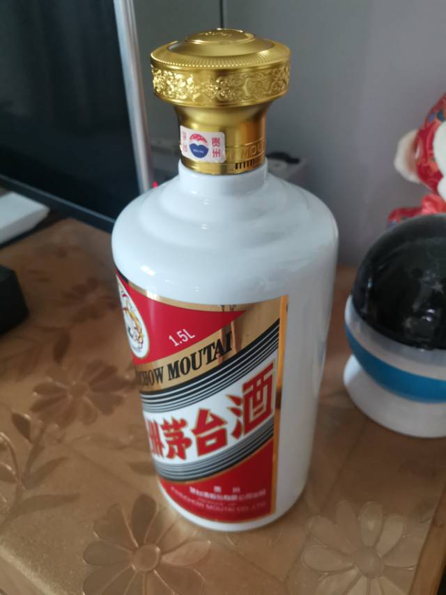 茅臺酒53度飛天茅臺 醬香型白酒收藏送禮禮盒 1.5l 3斤 單瓶裝曬單圖