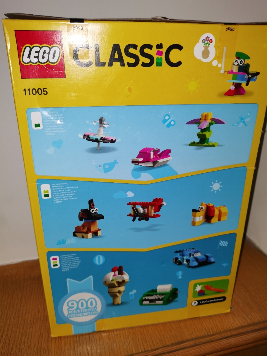 lego乐高经典创意系列创意拼搭趣味套装11005 男孩女孩4岁 生日礼物