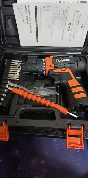 福瑞德家用12v双速锂电钻充电钻手枪电钻多功能五金工具电动螺丝刀电