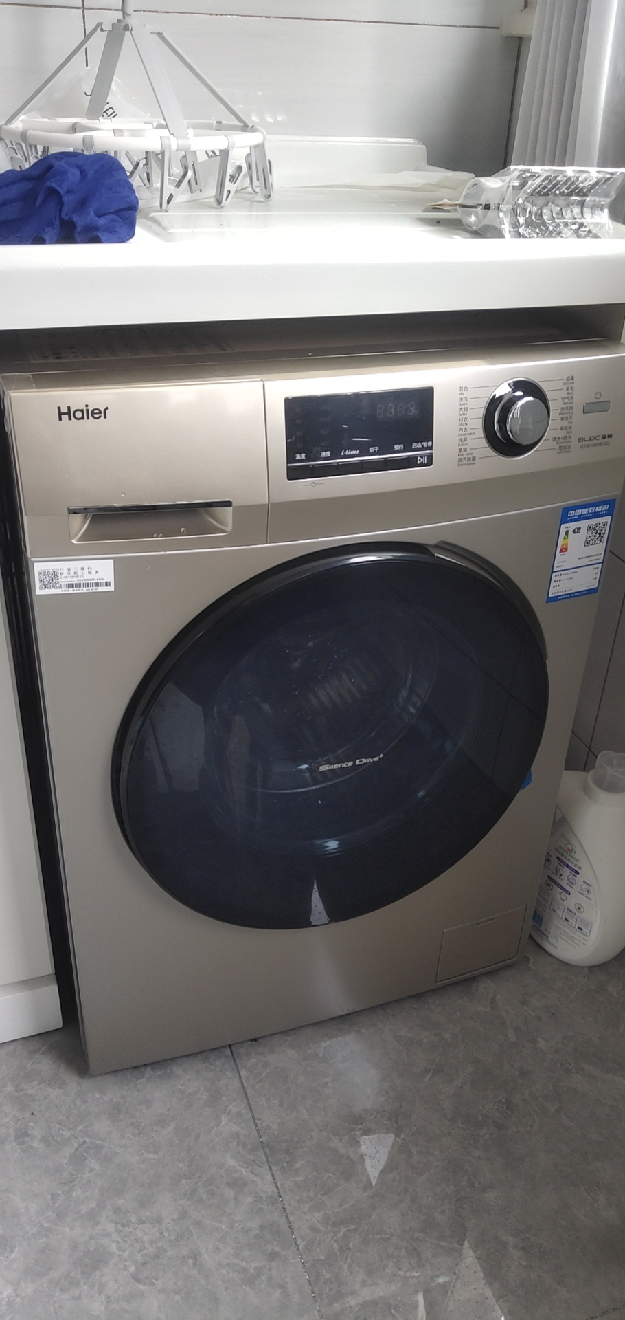 空气洗变频家用10公斤大容量 全自动 上排水 抗菌除螨g100108hb12g