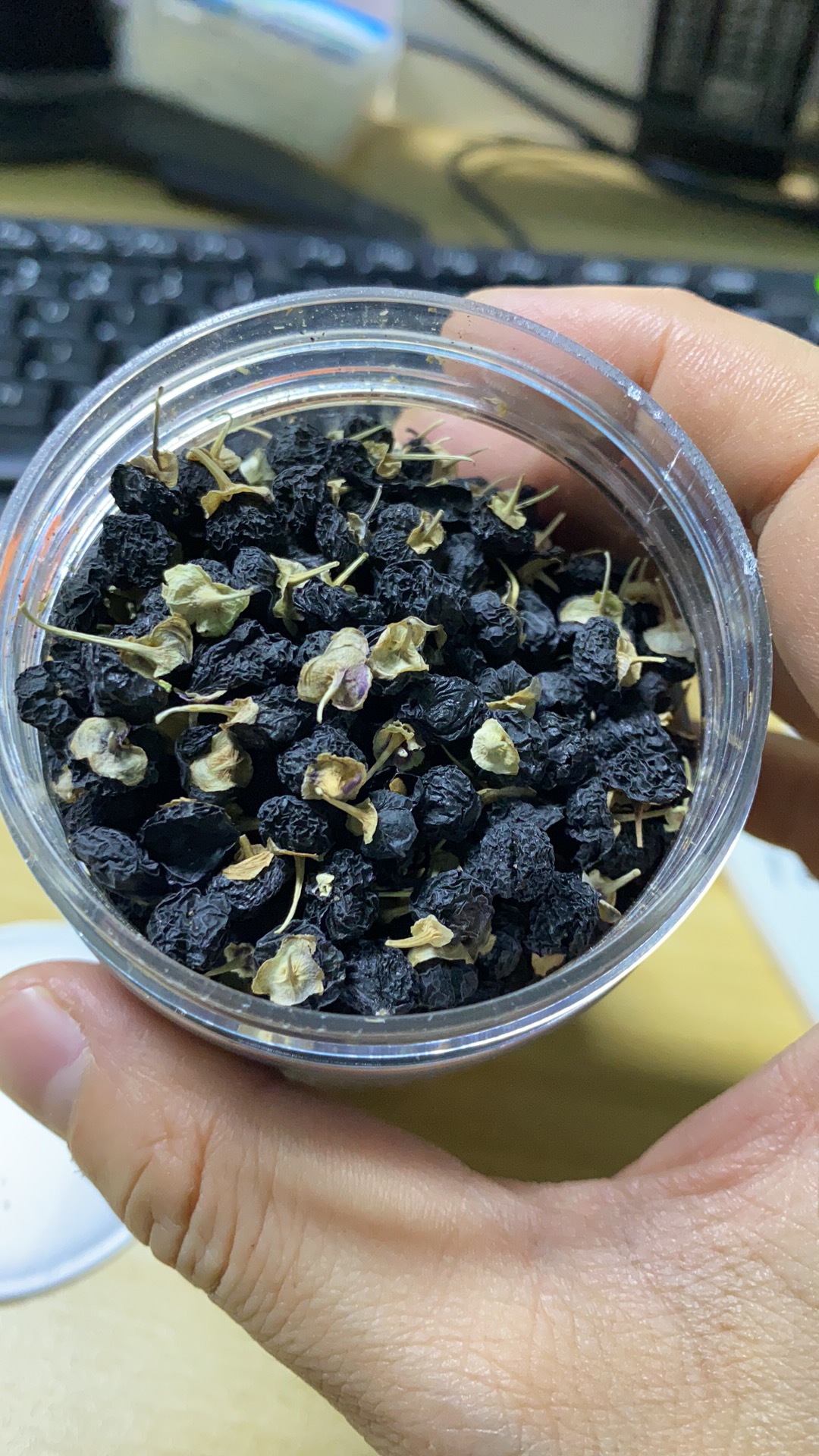 【第二件半价】【囍尚堂】黑枸杞100g/罐构杞子泡水茶瓶装男肾黑果苟