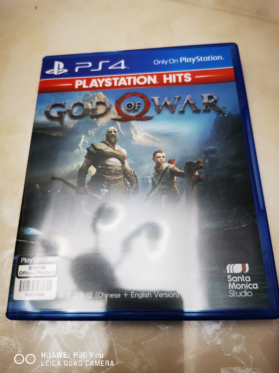 索尼(sony)ps4 slim/pro正版游戏软件光盘 战神4 新战神(中文)晒单图