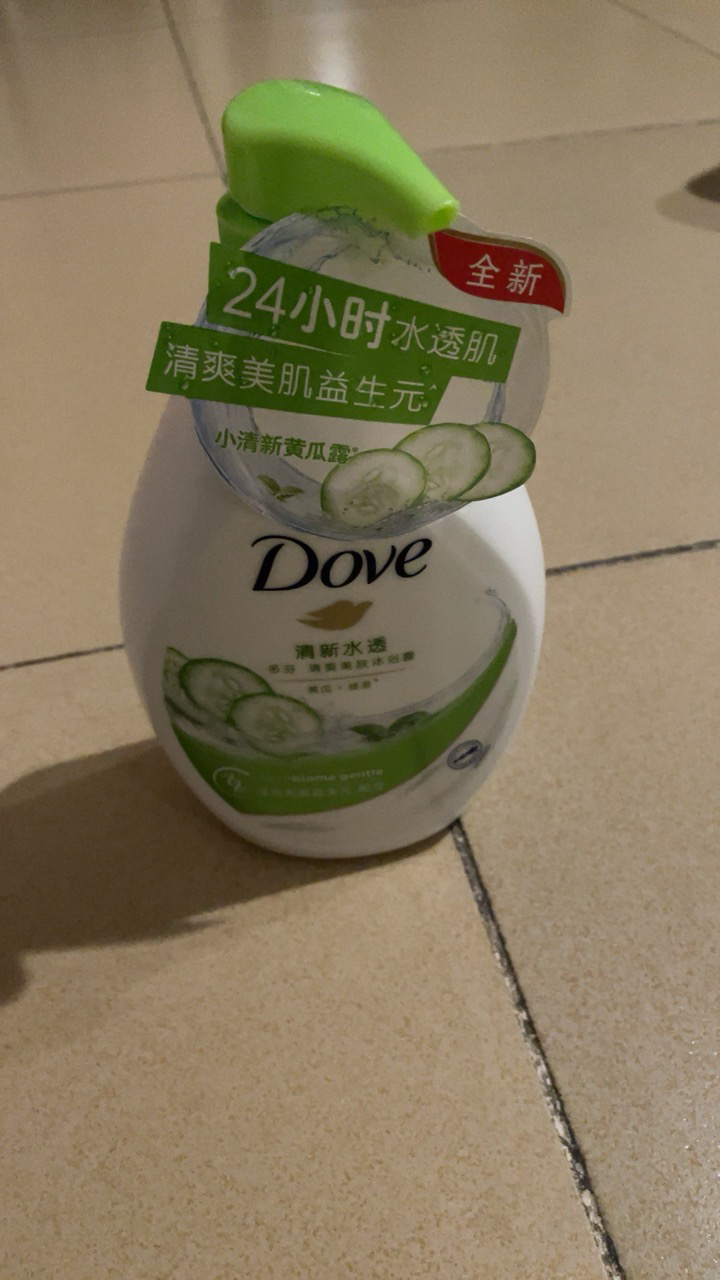 【屈臣氏】多芬清透水润沐浴乳720毫升(黄瓜 绿茶)沐浴露晒单图