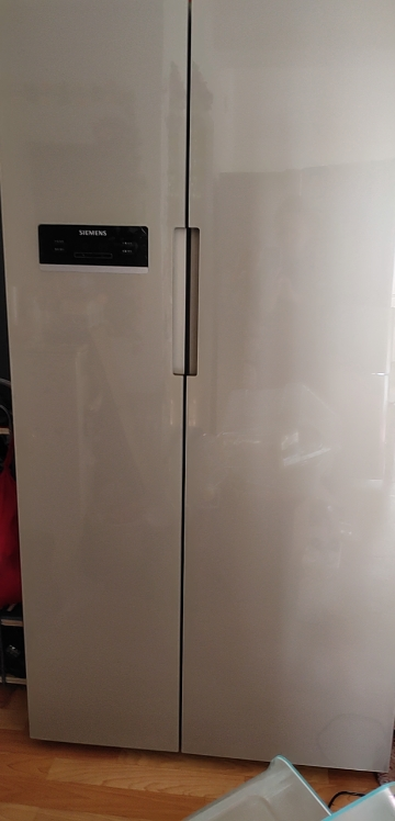 对开门冰箱 家用双开门冰箱 风冷变频 玻璃面板bcd-610w(ka92se03ti)