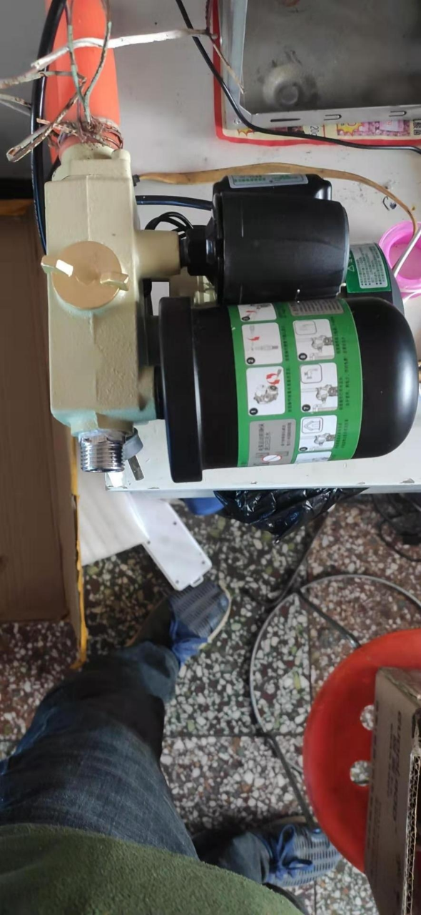 自吸泵220v家用全自动增压泵水塔井水抽水机水空调泵自来水加压泵 非