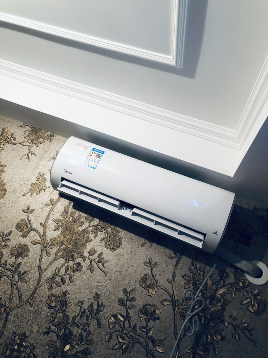 美的(midea)大1匹变频冷静星新一级能效节能冷暖挂机 挂机空调kfr