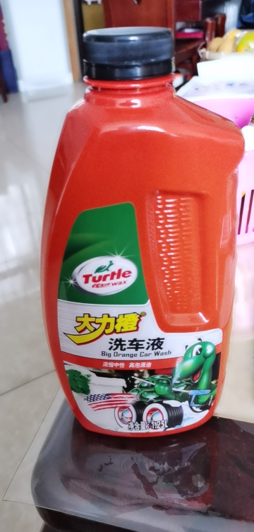 龟牌大力橙洗车液1.25l 水蜡上光去污清洗车载用品晒单图