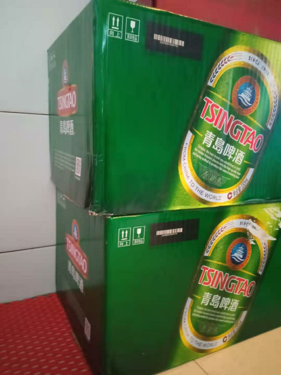 青岛啤酒tsingtao经典330ml*24瓶 国产官方自营晒单图