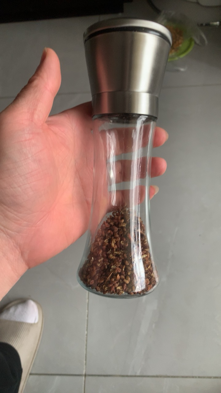 美厨(maxcook)304不锈钢研磨器 胡椒手动研磨瓶黑胡椒粉花椒调味瓶