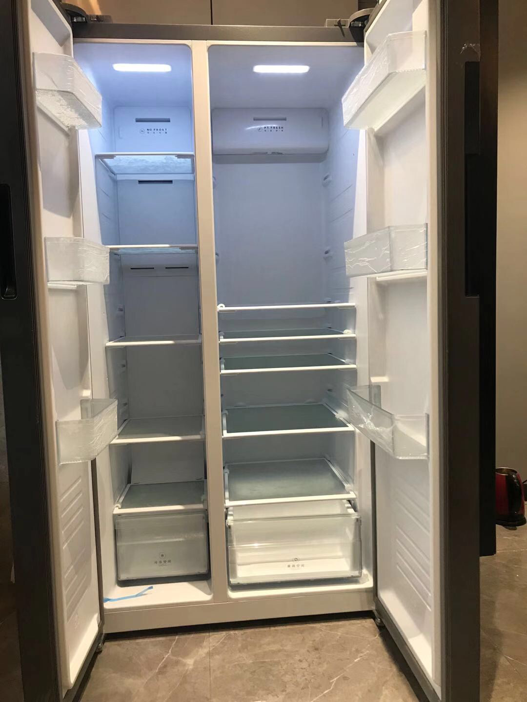 双开门冰箱真实图片