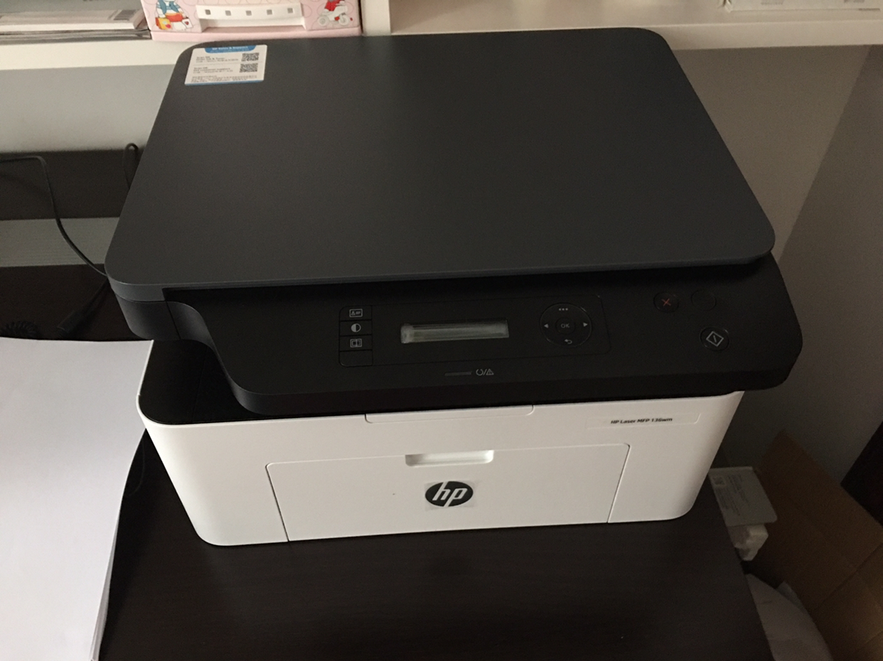 一体机无线家用学生打印机惠普打印机一体机替m126nw/136a/136nw/136w