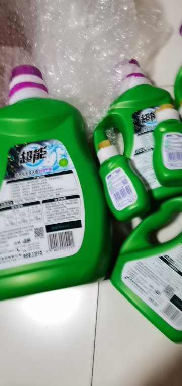 超能时尚炫彩洗衣液11.74斤家庭装3.