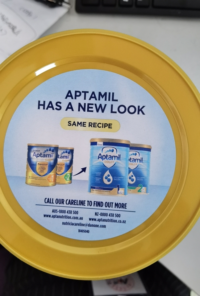【新包装 新效期】新西兰aptamil爱他美金装2段婴幼儿配方奶粉2段6月