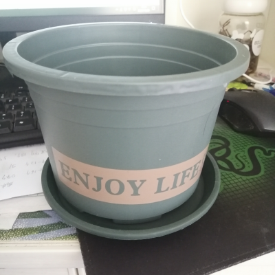 高宅新款三代加仑盆加厚塑料花盆树脂多肉绿萝阳台家用大号控根兰花盆