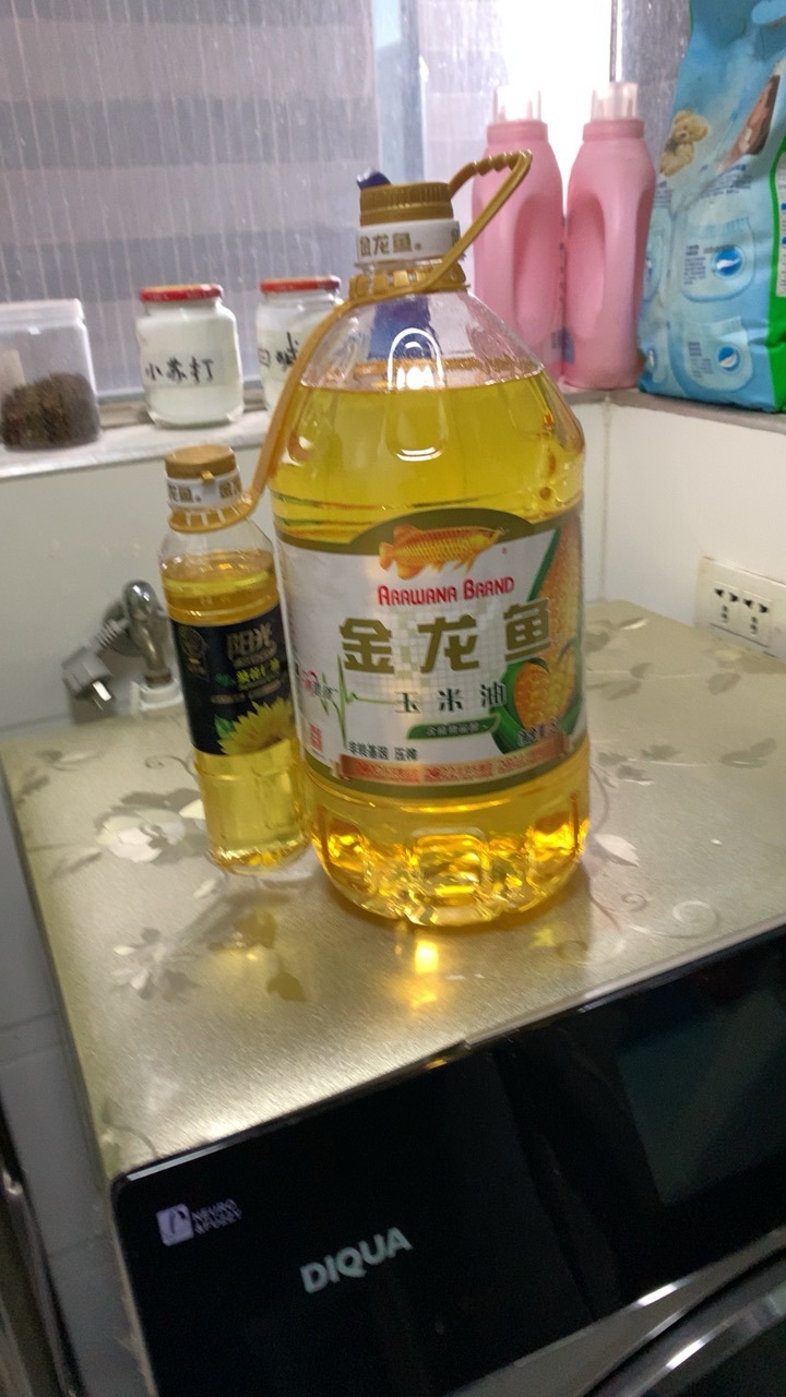 金龙鱼 玉米油 5l 玉米胚芽压榨 食用油食油 非转