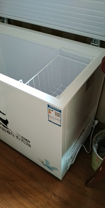 香雪海 248升 冰柜家用冷柜 冰柜小型家用 冷藏冷冻可转换 大容量单温