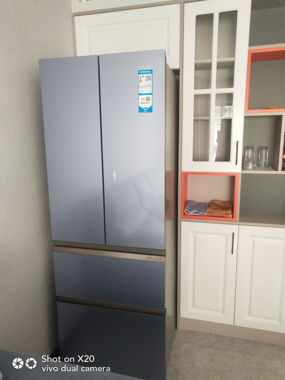 海尔(haier)bcd-336wbcm法式四门家用电冰箱风冷无霜多门变频节能对