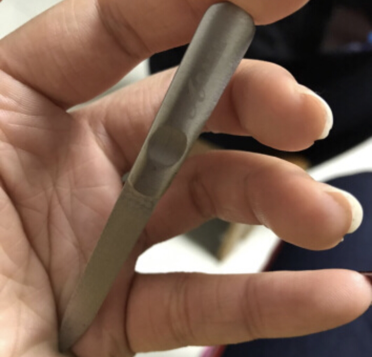 acare阿嚓热 12cm不锈钢平头指甲锉指甲打磨条修甲搓条套装晒单图