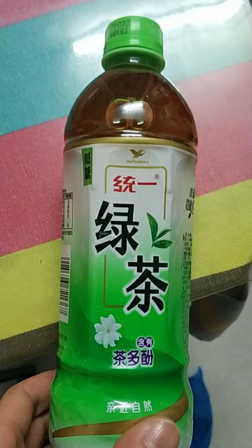 统一 绿茶500ml*15瓶整箱茉莉花茶饮料 清凉解渴晒单图