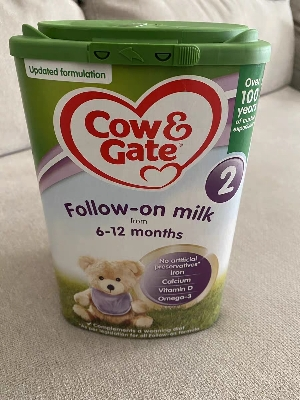 英国cow&gate牛栏 2段幼儿配方奶粉(6-12个月)800g/罐 爱尔兰原装进口
