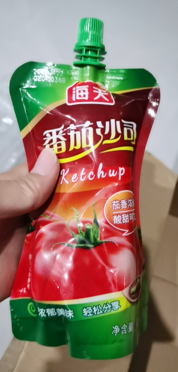 【拍两件第2件0元】海天番茄沙司305g 披萨汉堡薯条意大利面番茄酱