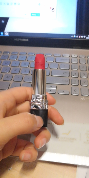 [顾佳同款]Dior迪奥 烈艳蓝金唇膏口红 哑光#999 3.5g/支 提气显白晒单图