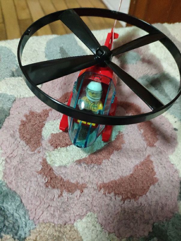 lego乐高城市系列消防直升机高空救援60248 男孩女孩5岁 生日礼物