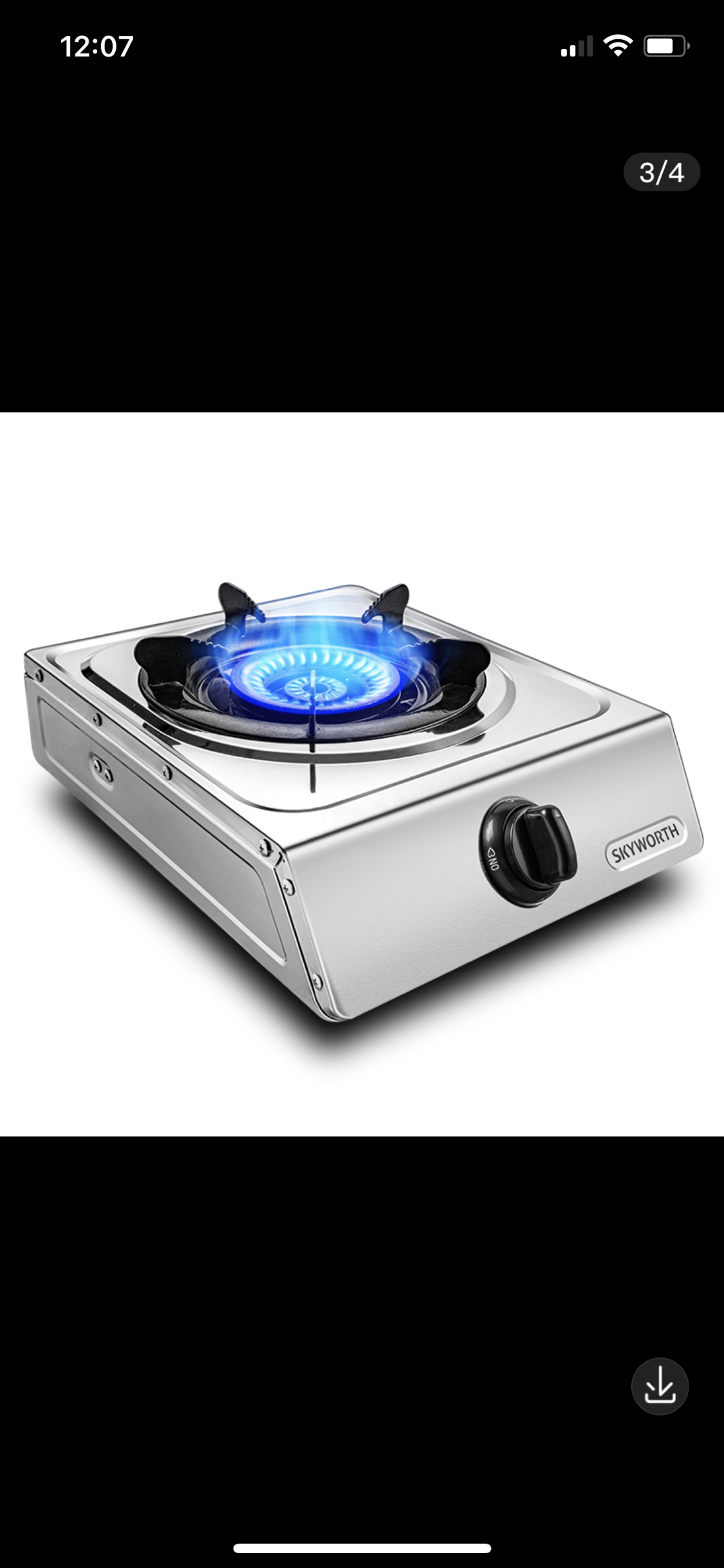 燃气灶单灶煤气灶台式天然气灶具加厚不锈钢单眼灶具大