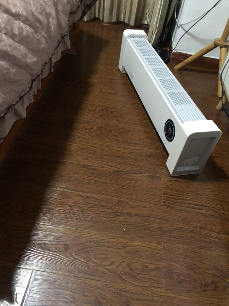 云米踢脚线电暖器 vxtj02 2000w速热 家用客厅节能速热 小型地暖式电