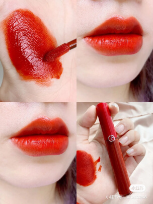 【专柜正品】阿玛尼(armani)臻致丝绒哑光口红唇釉 红管405#番茄红