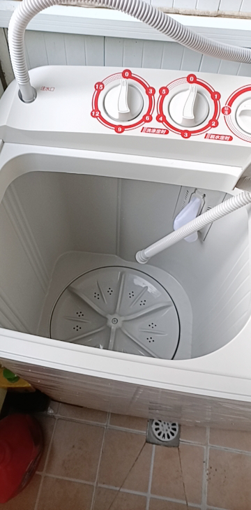 双缸半自动洗脱分离洗衣机脱水机 家用晒单图