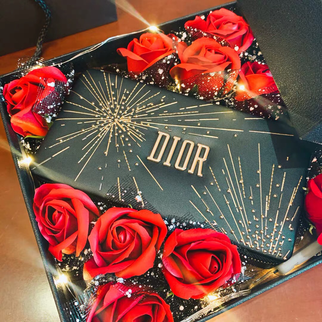 dior迪奥 2020限量烈艳蓝金星空烟花口红套装礼盒 #999 #434 #999