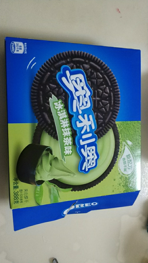 奥利奥经典夹心饼干抹茶味组合 共3件 540g晒单图