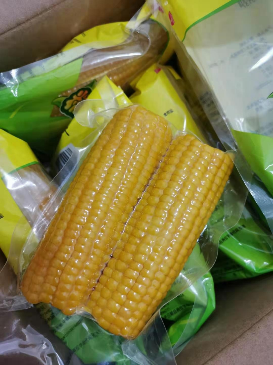 【12支装】东北农嫂黄糯玉米双支【6袋*300g】软糯香甜非转基因真空