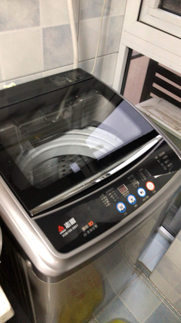 货】志高(chigo)xqb100-5801 10公斤大容量智能家用波轮全自动洗衣机