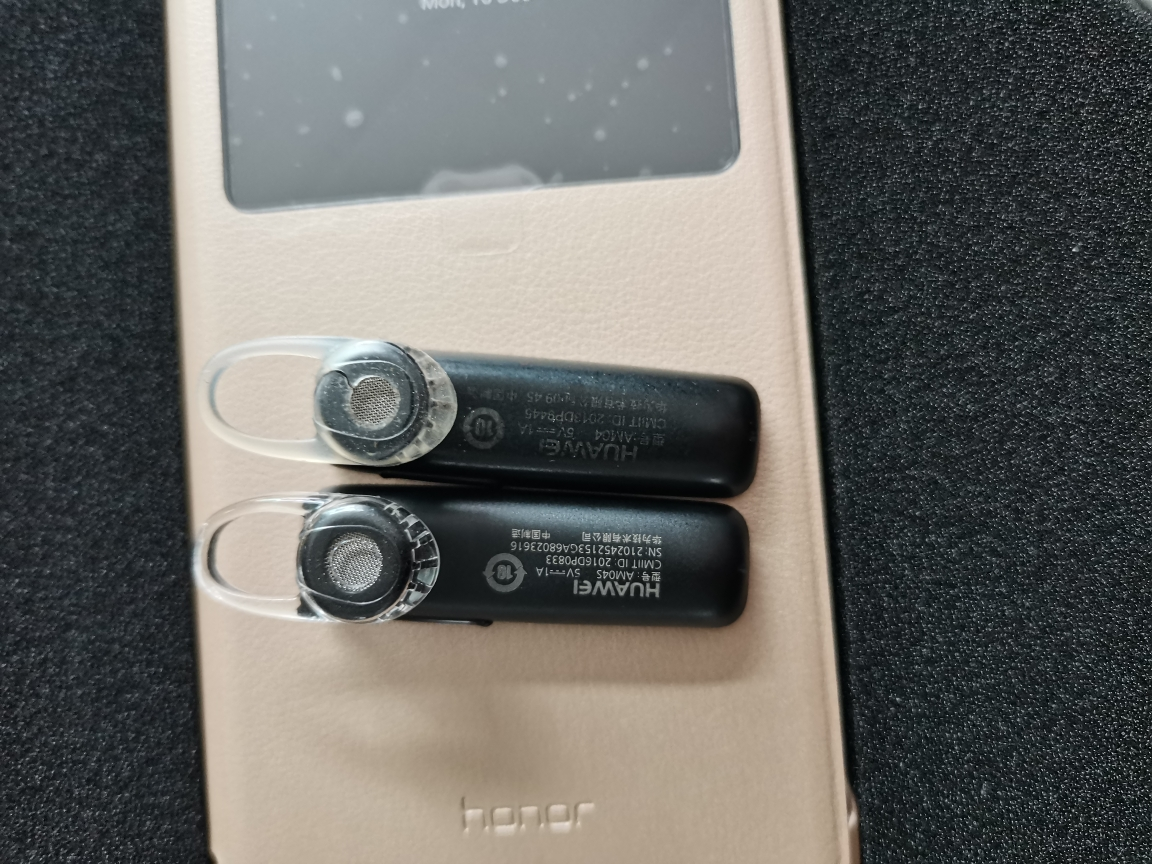 华为荣耀蓝牙耳机am04s 挂耳式 适用mate30/20 p40/30pro nova7/6