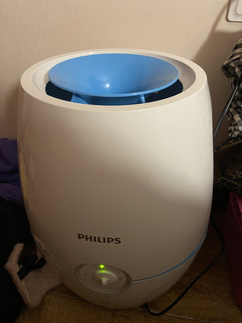 飞利浦(philips)空气加湿器 家用办公纳米无雾加湿上加水大容量3l 亮